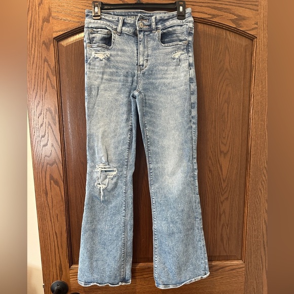 American Eagle Outfitters Denim - American Eagle High Rise artist flare